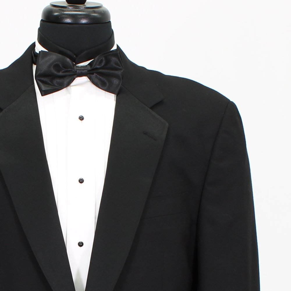 Neil Allyn 40l Black Solid 1-Button Tuxedo Jacket… - image 5